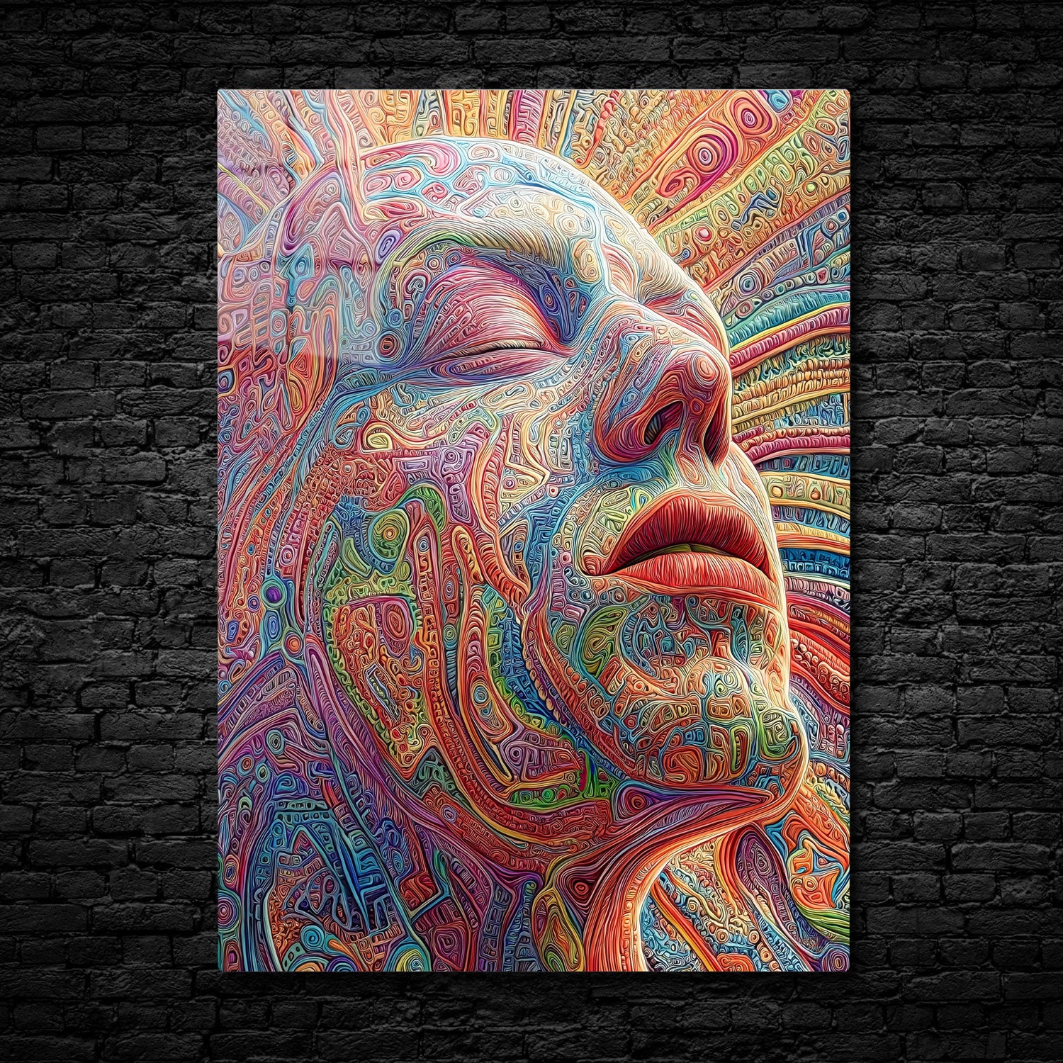 Vibrant Awakening - Metal Print
