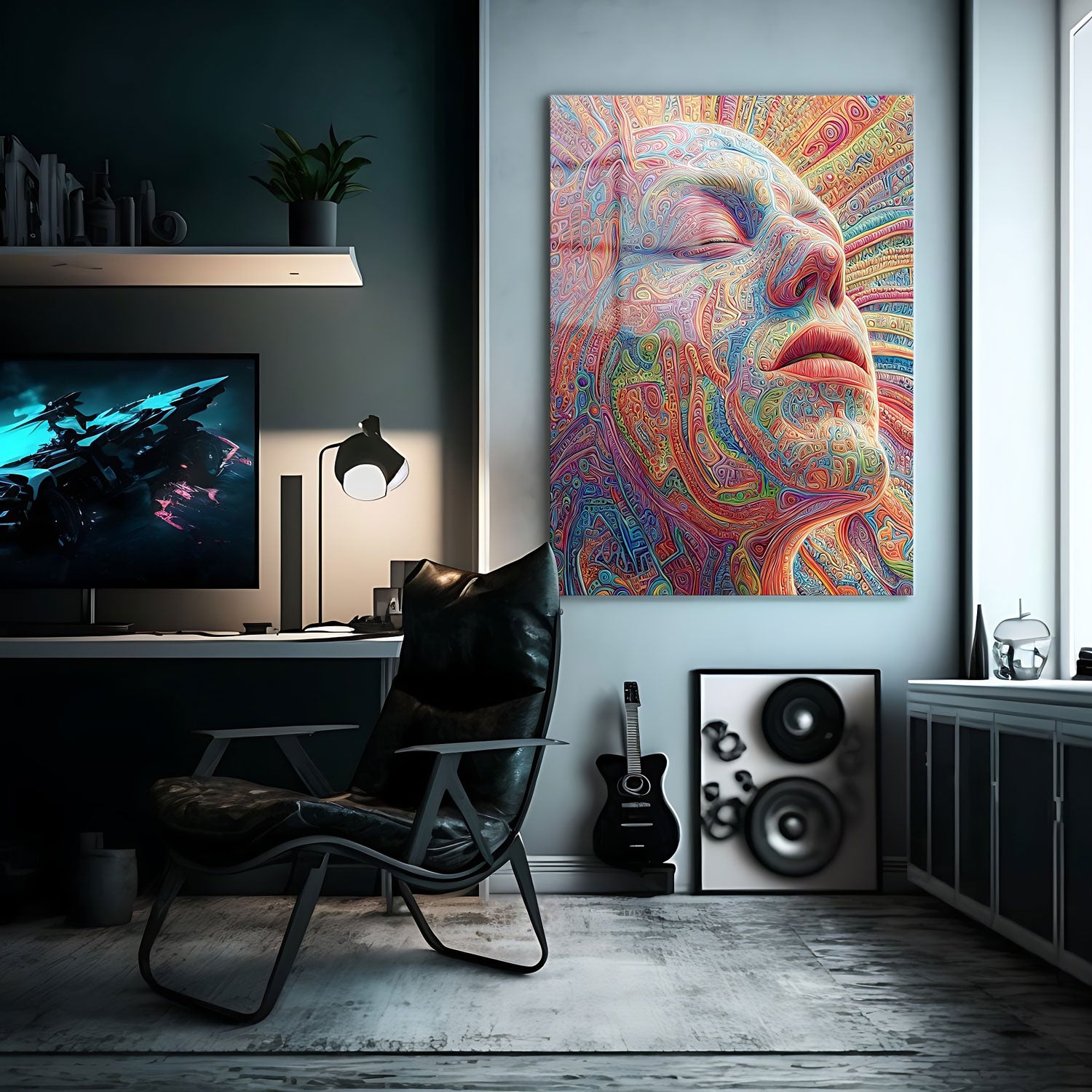 Vibrant Awakening - Metal Print