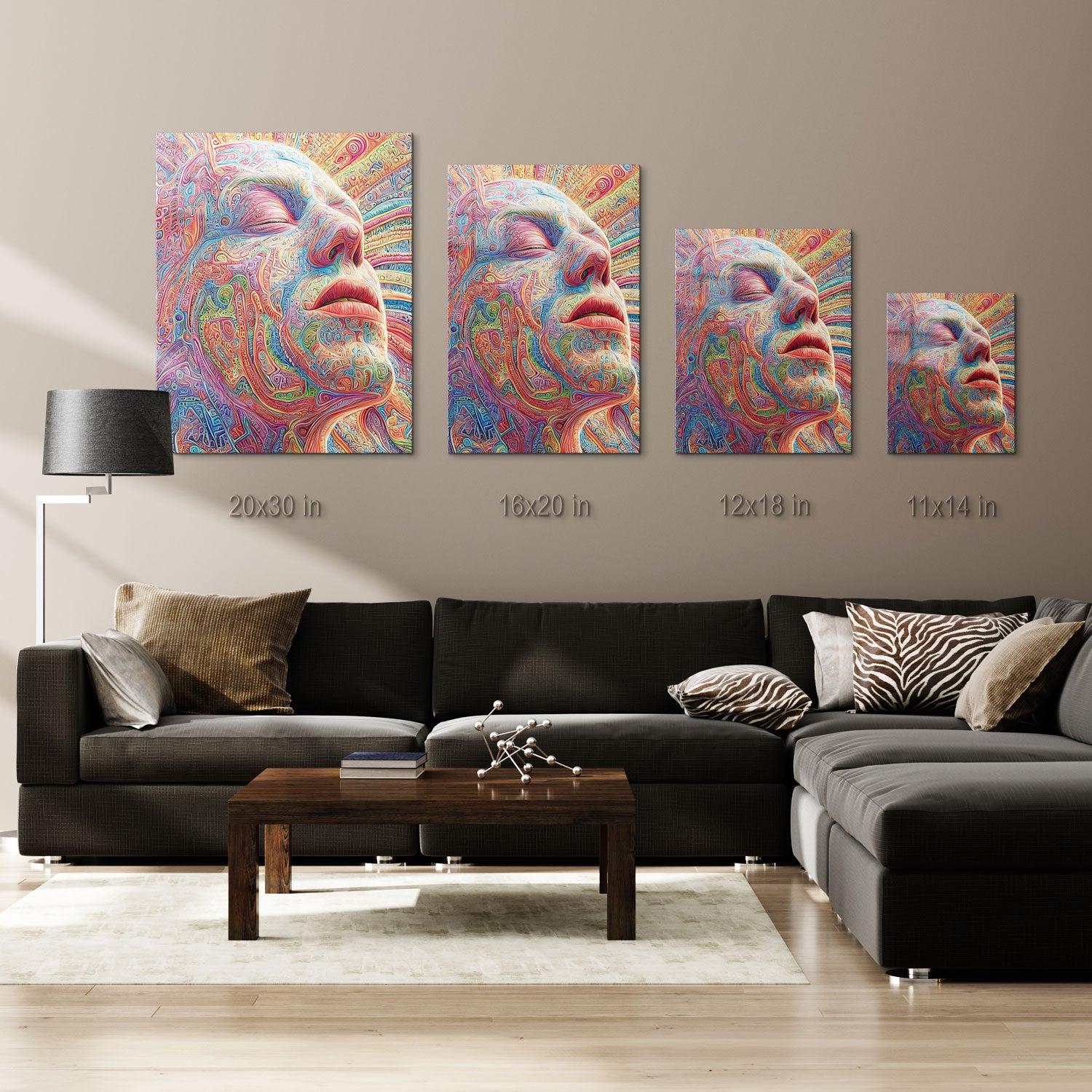 Vibrant Awakening - Metal Print