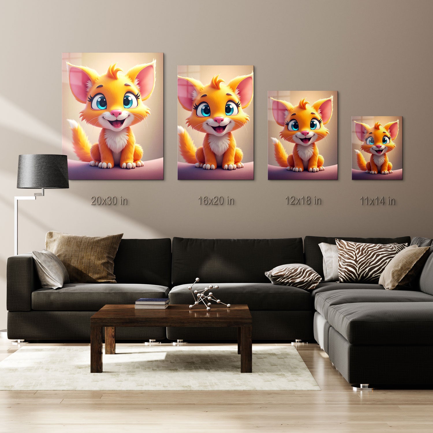 "Sunny Paws" is the perfect companion for anyone who needs a burst of sunshine in their life, reminding us all to embrace our playful and joyful side.