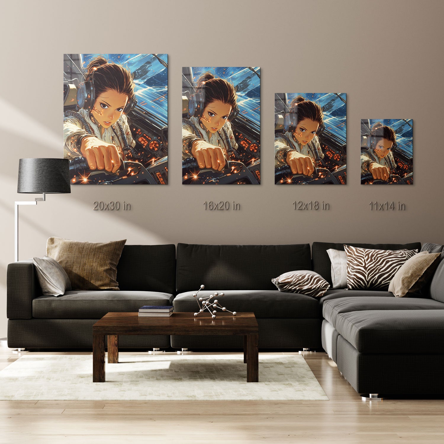 With vibrant strokes of light and speed, the artwork captures the pulse-pounding excitement of interstellar travel, where every second counts and only the brave survive.