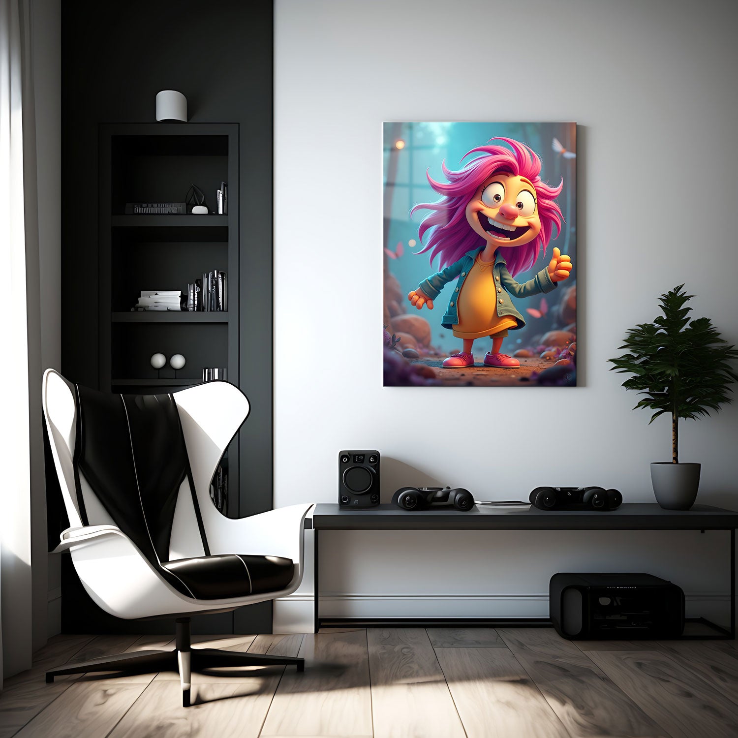 Ziggy Flutterheart - Metal Print