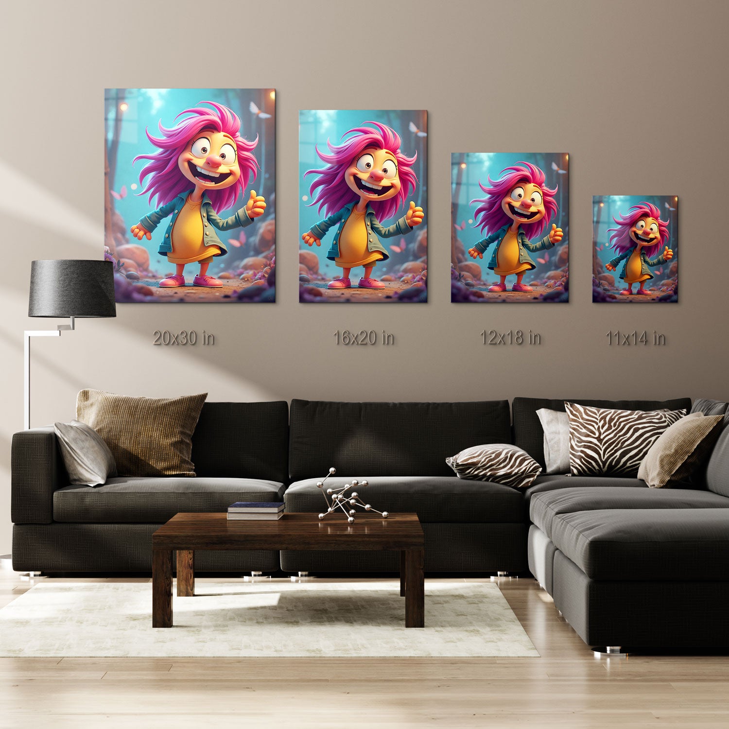 Ziggy Flutterheart - Metal Print