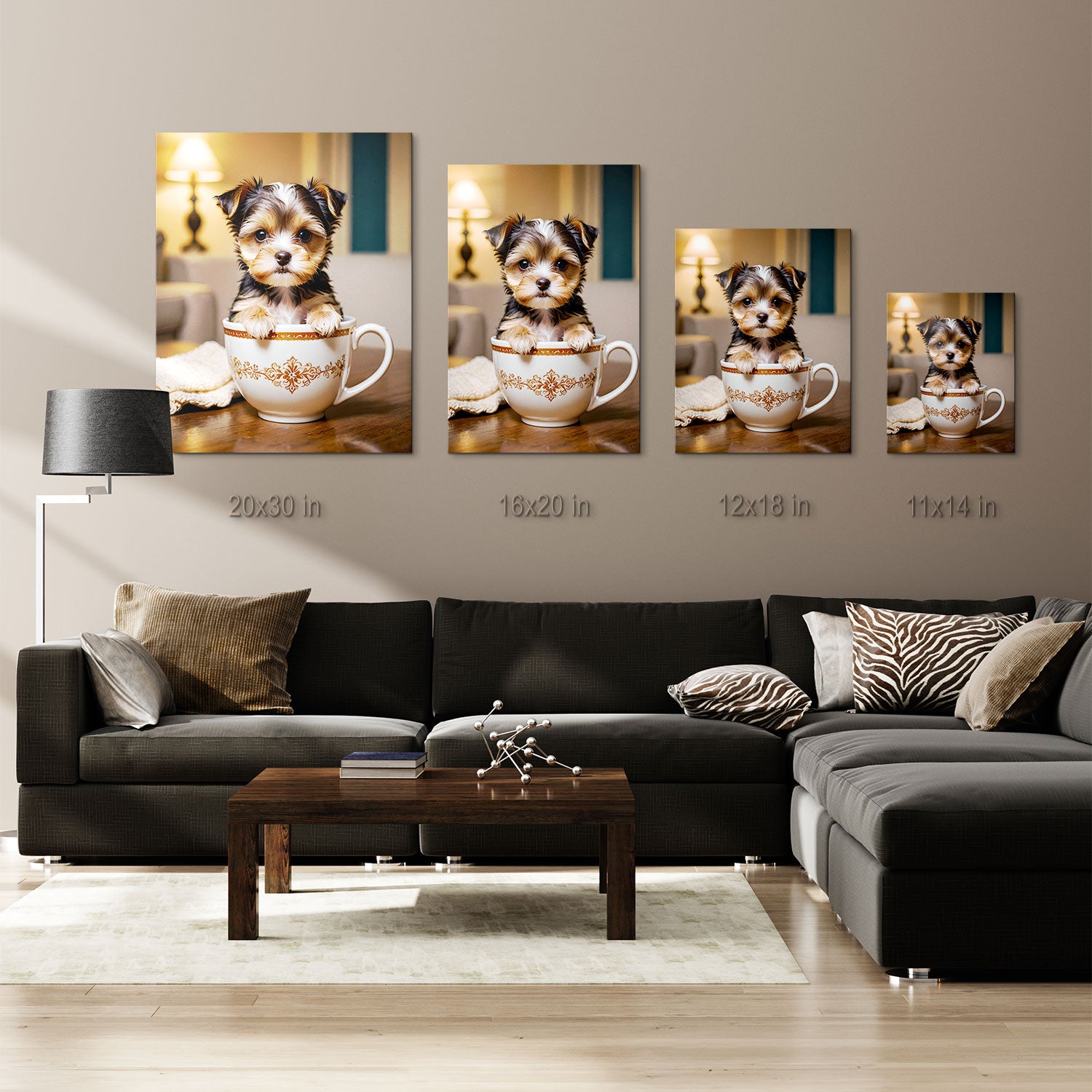 "Cup of Cuteness" captures a perfect moment of warmth, innocence, and delight.