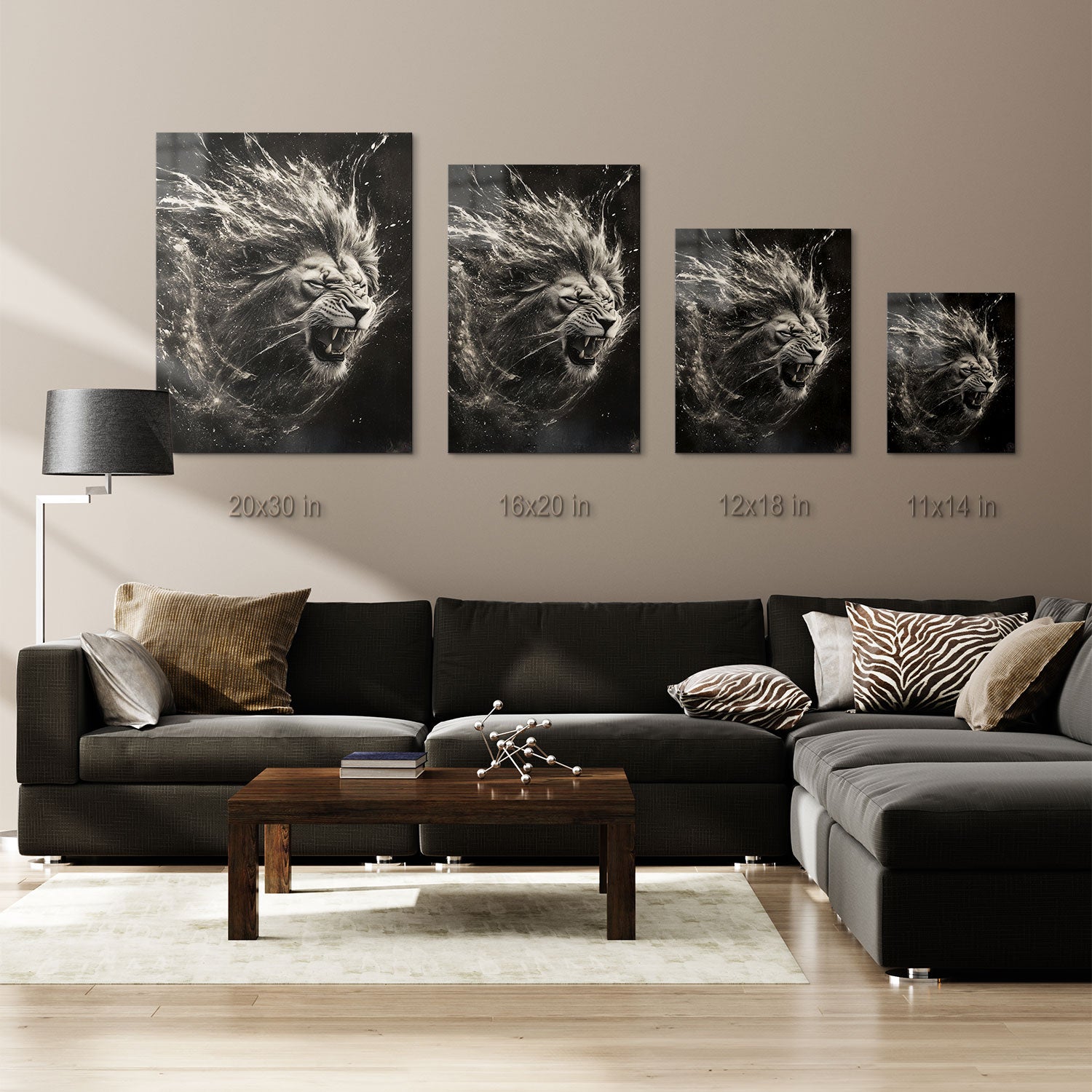 "Roar of the Cosmos" symbolizes untamed power, primal energy, and the unstoppable force of nature intertwined with the mysteries of the universe.