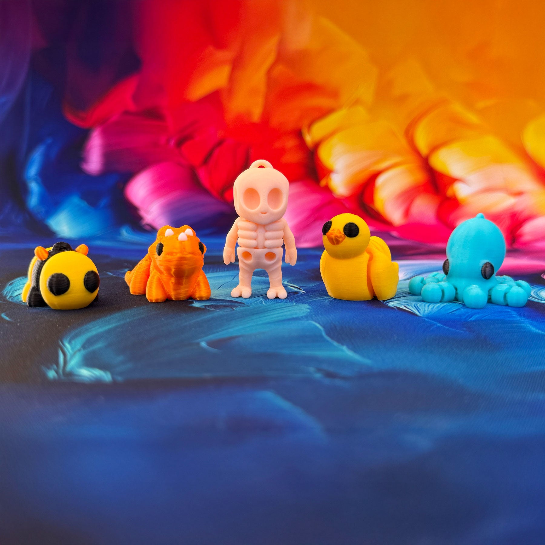 The Mini Squad figurines set of five by CRUART