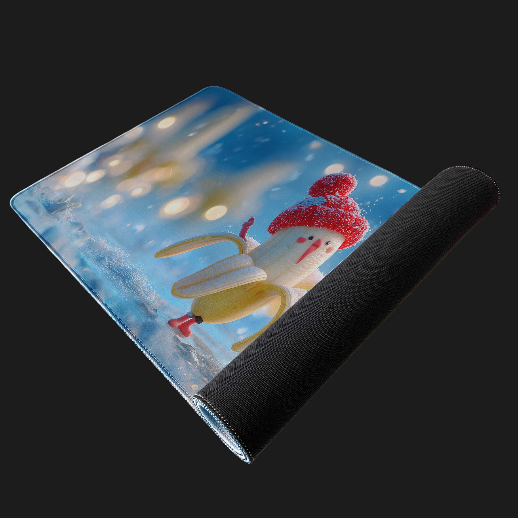 Smooth micro-weave surface for precise mouse movement